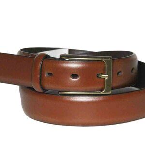 Tommy Hilfiger Leather Dress Belt Tan Men's Size 32 BEST FITS 30